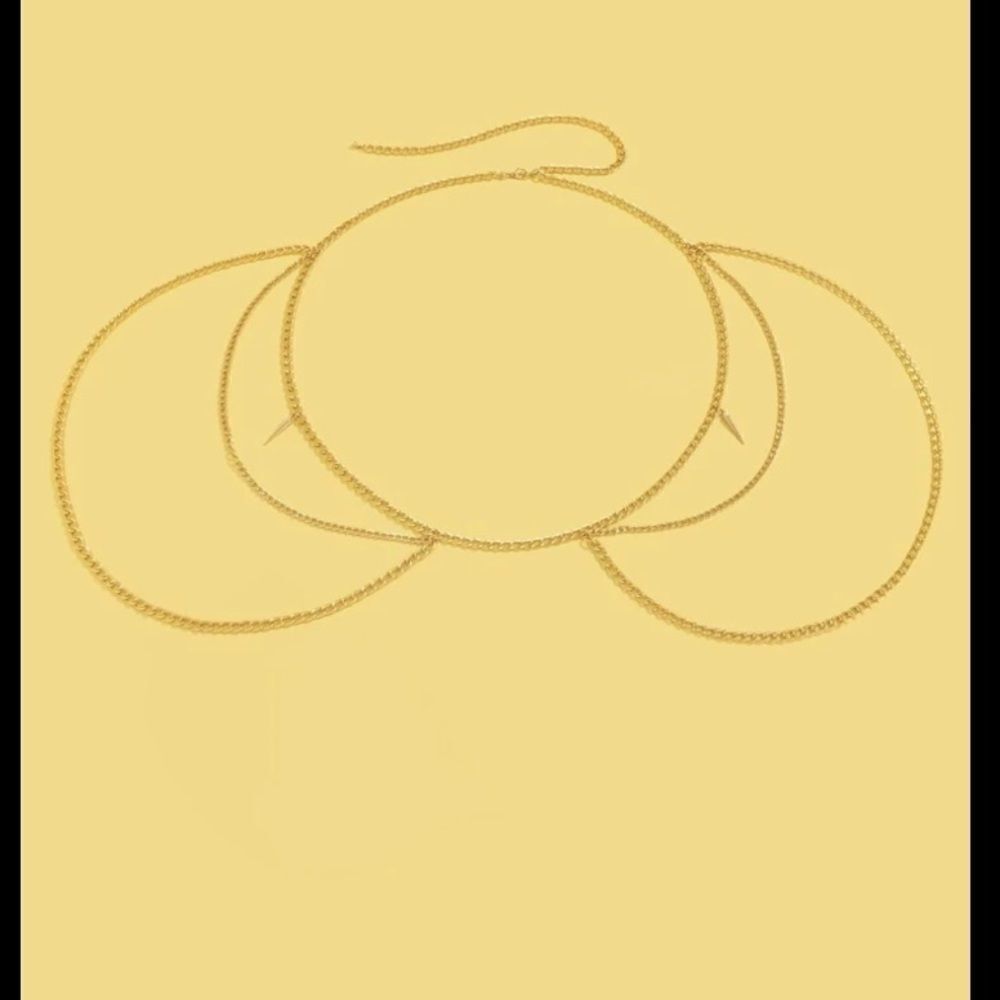 Cone Decor Body Chain - Picture 2 of 8